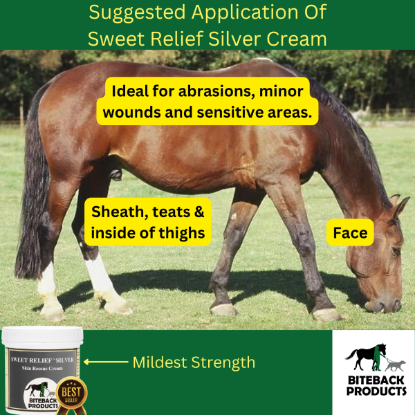 Silver Relief cream for itchy horses