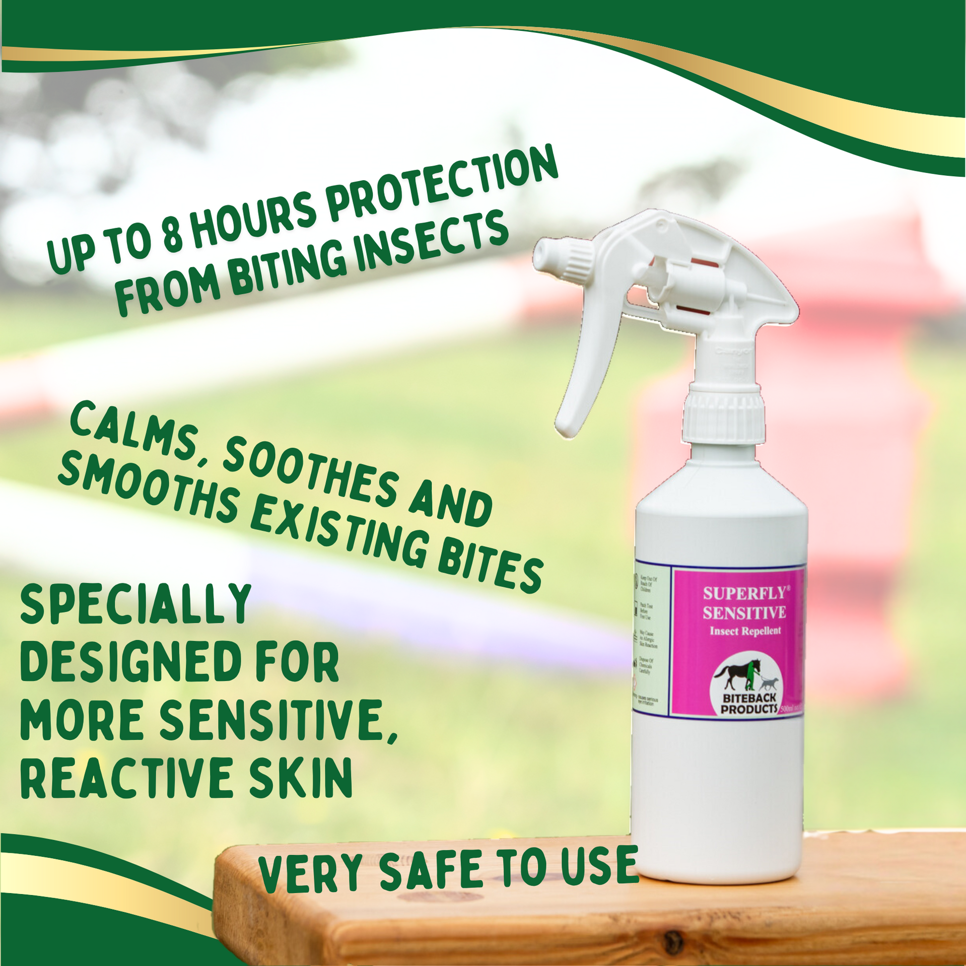 Benefits of SuperFly Sensitive Insect Repellent
