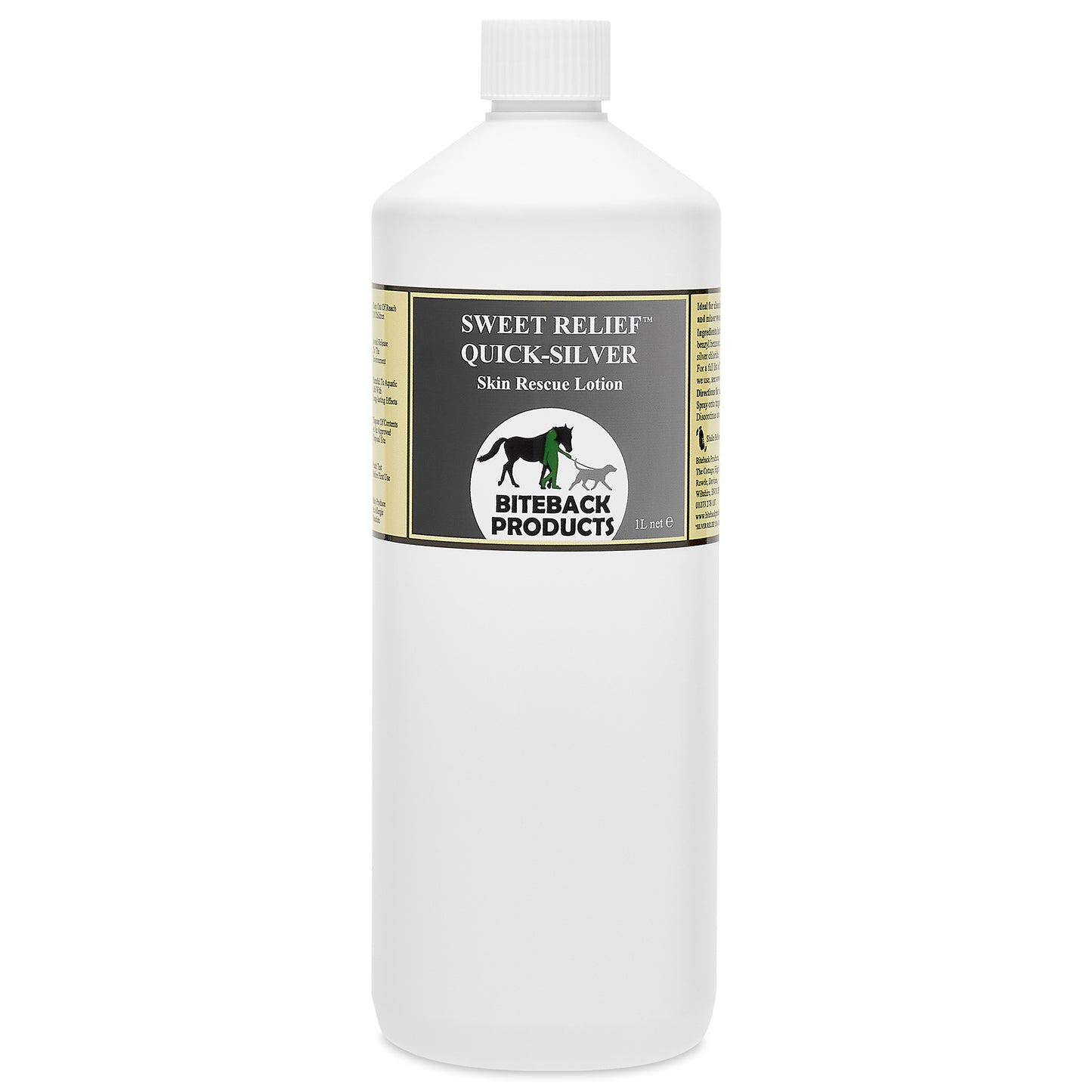 Quick-Silver Skin Rescue Lotion for Dogs and Horses 1L Refill