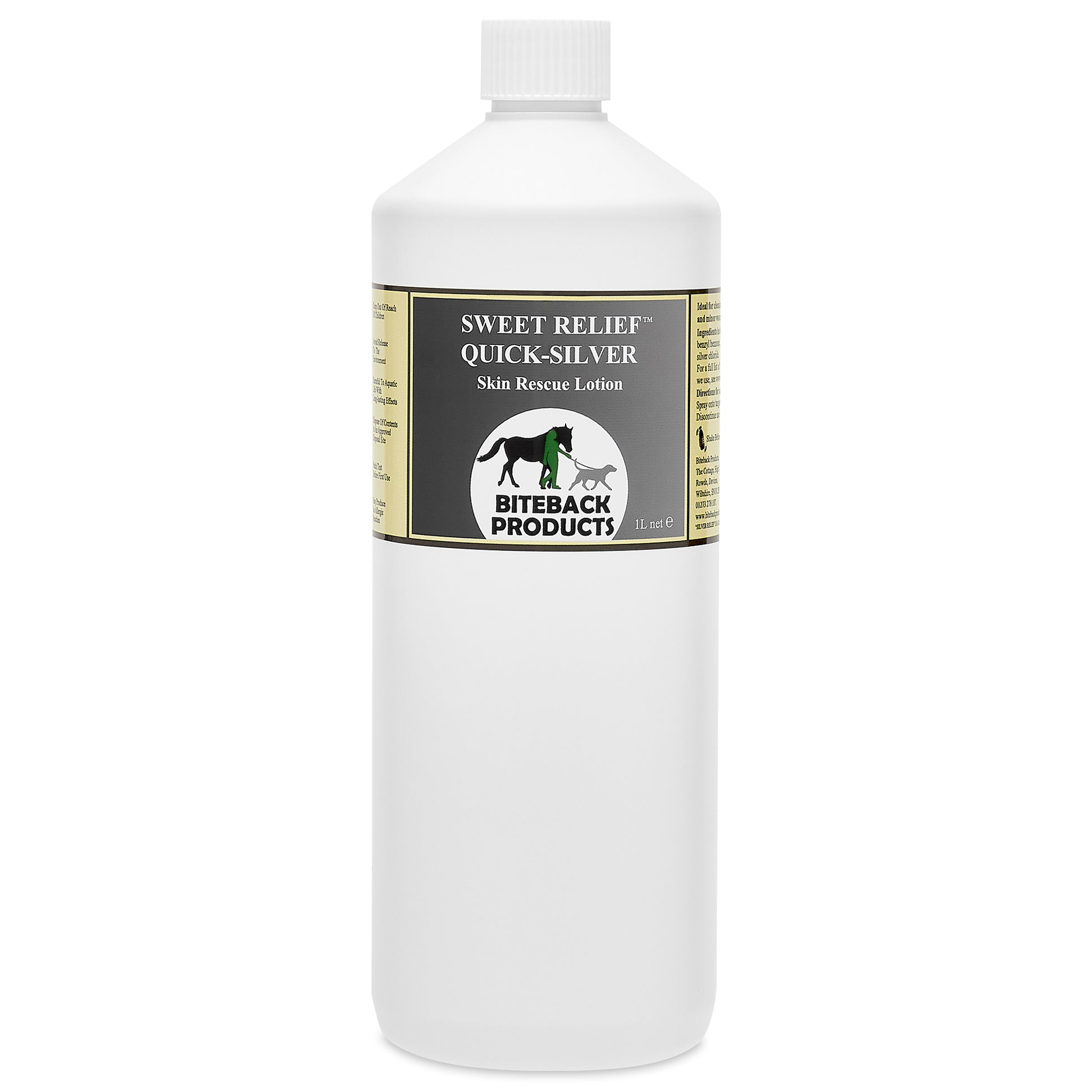 Quick-Silver Skin Rescue Lotion for Dogs and Horses 1L Refill