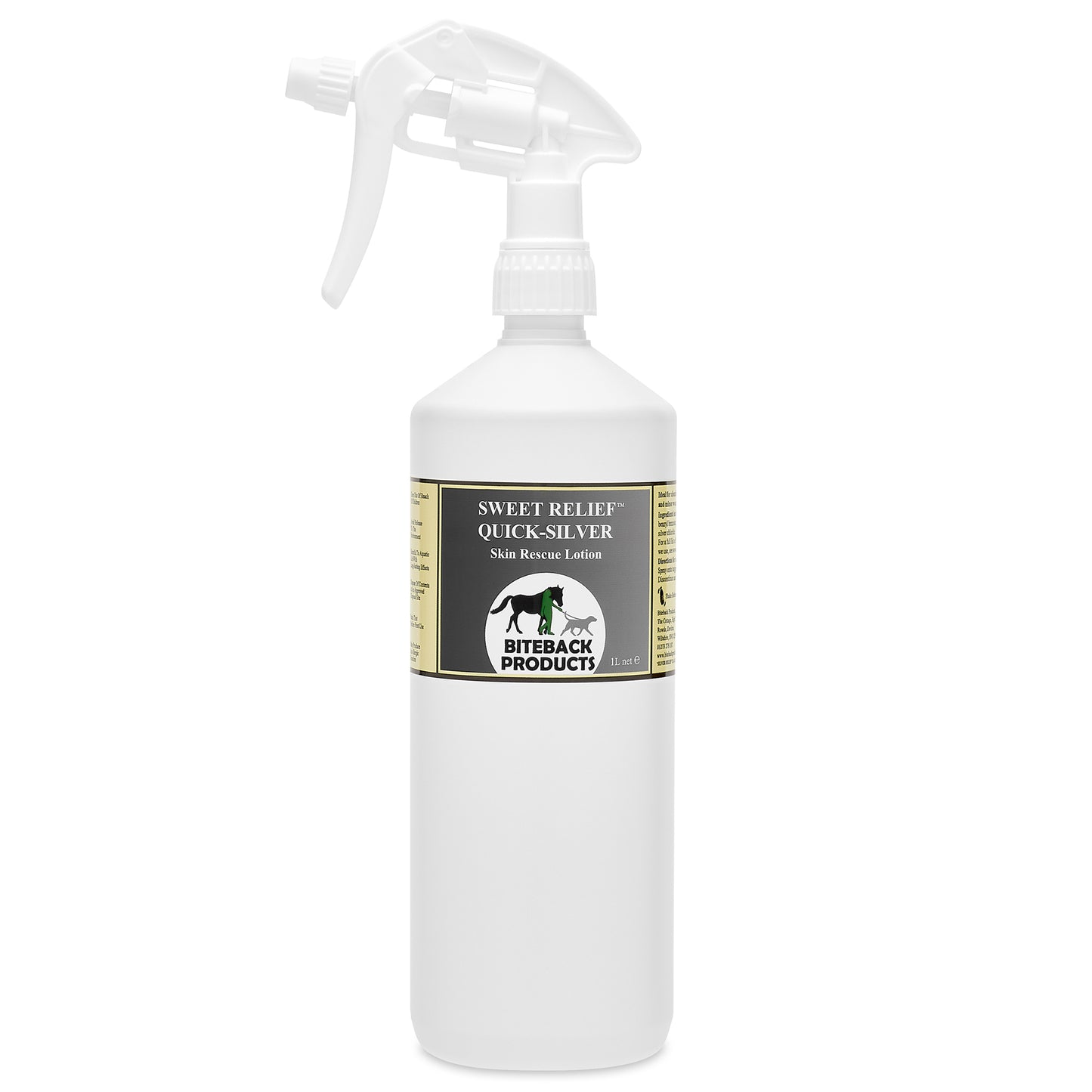 Quick Silver Lotion 1L Spray for itchy, sore dogs and horses
