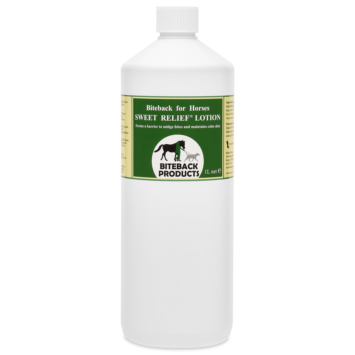1L Refill bottle of Sweet Relief soothing lotion for itchy skin