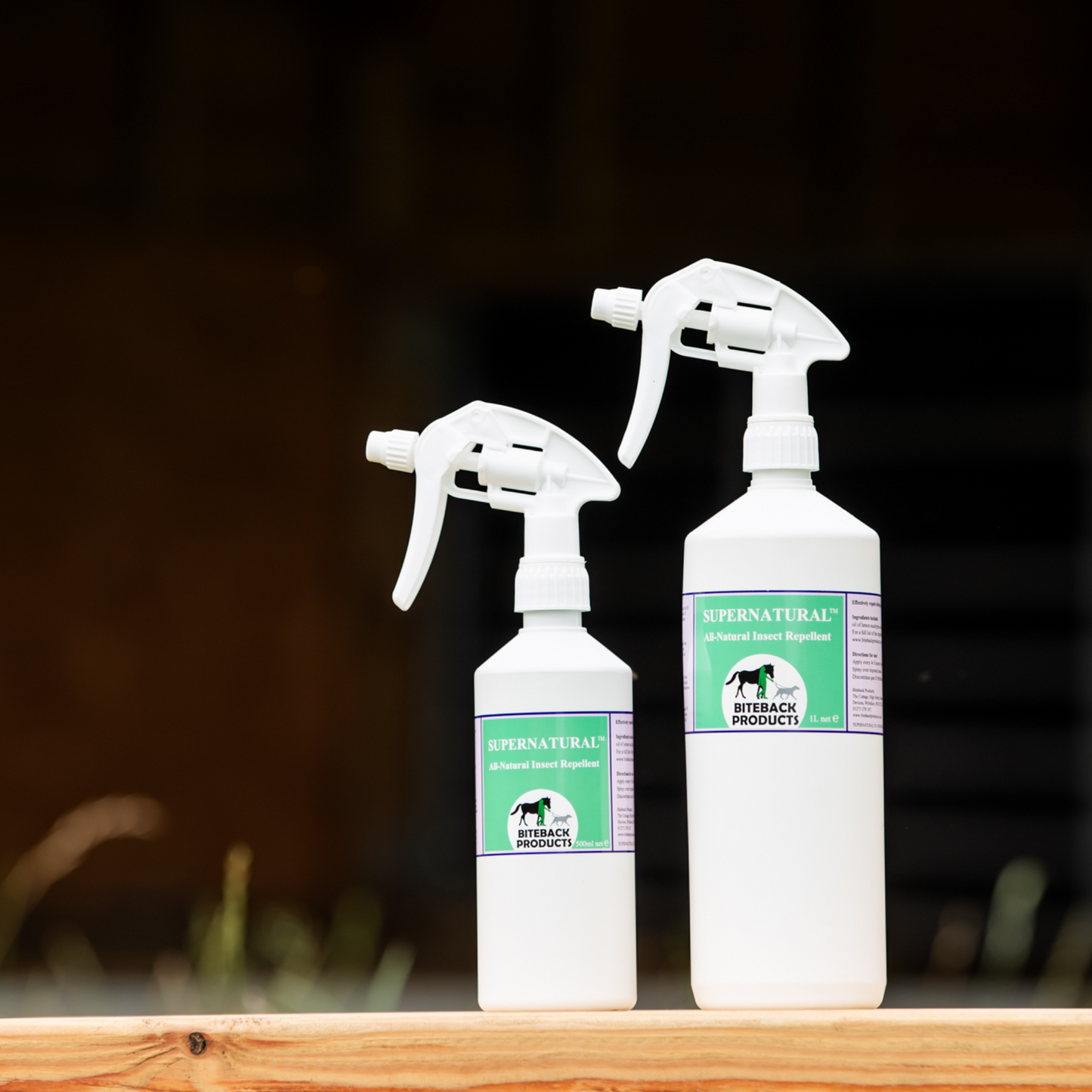 Supernatural fly and insect repellent spray