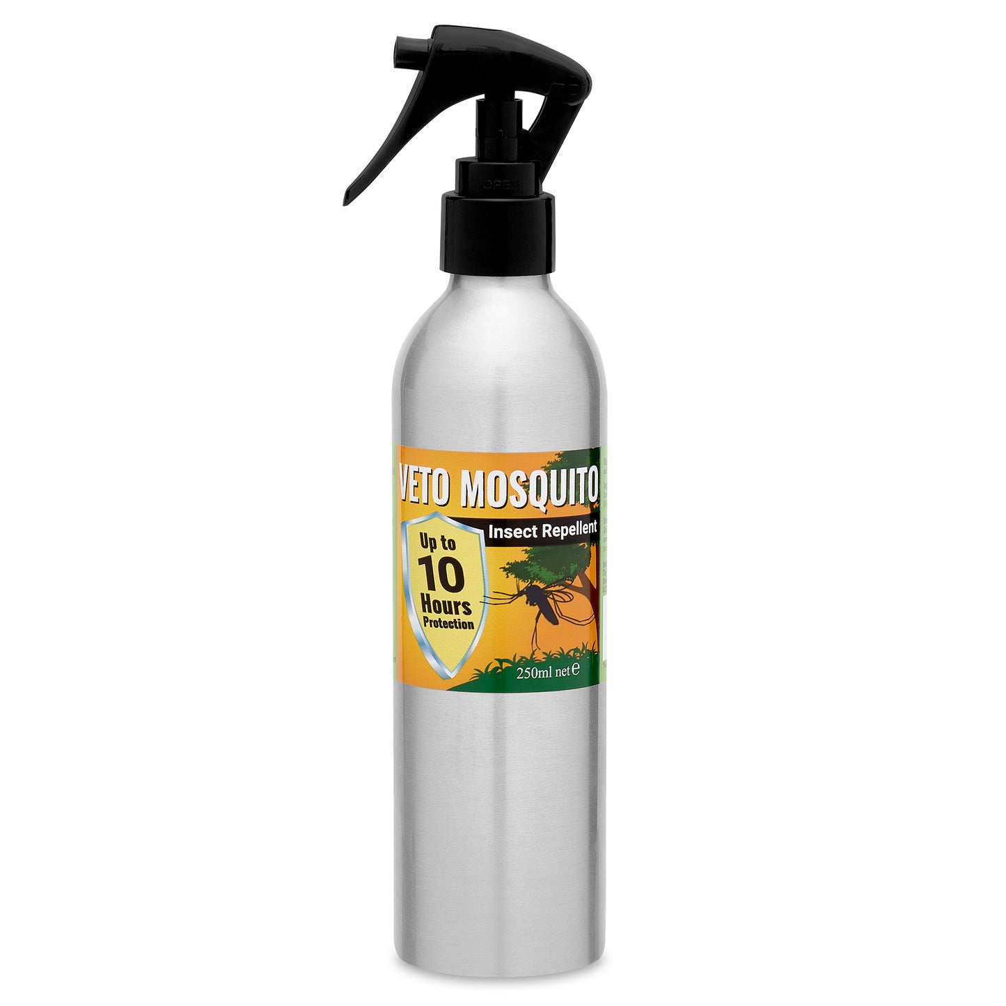A bottle of Icaridin mosquito repellent
