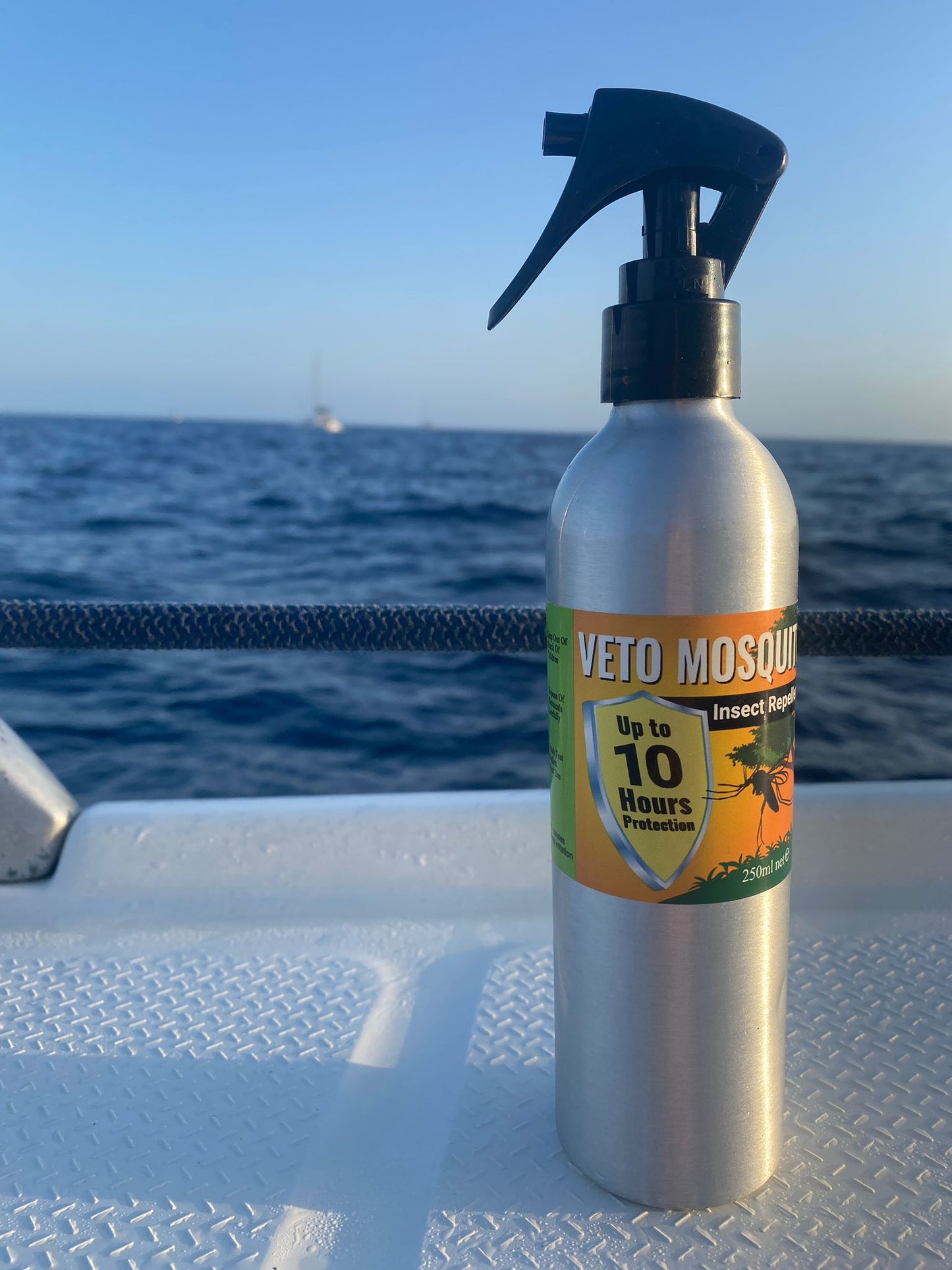 Veto Mosquito insect repellent is ideal for holidays