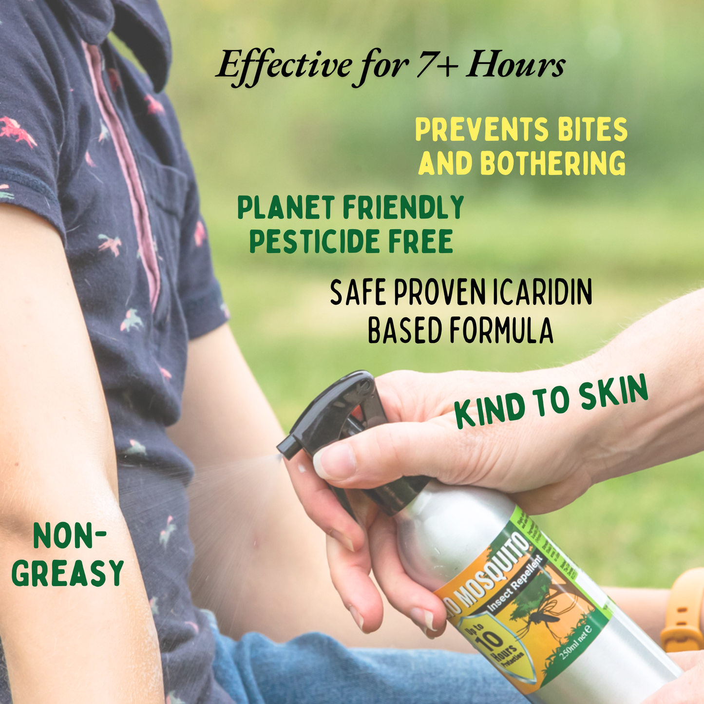 Veto Mosquito insect repellent safe for kids
