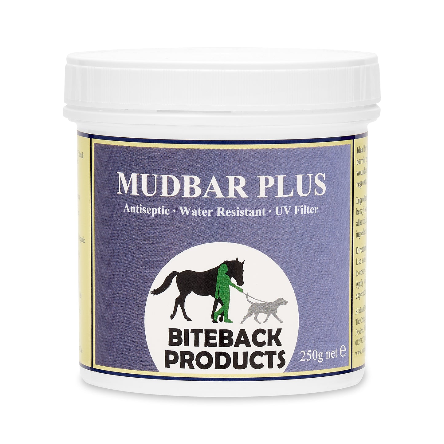'Mudbar Plus'™ Antibacterial Cream With UV Filter