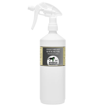 Quick Silver Lotion 1L Spray for itchy, sore dogs and horses 