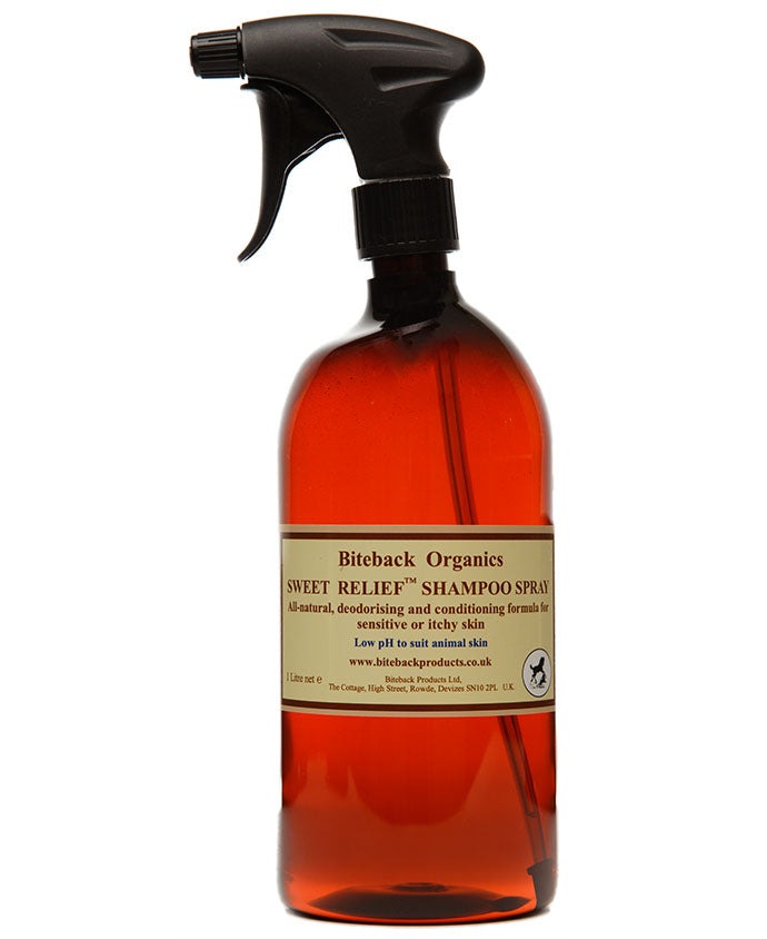 Biteback Sweet Relief is an ideal shampoo for sweet itch horses