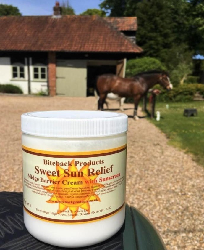 Biteback's Sweet Sun Relief is a sweet itch cream that has the benefit of a sunscreen, ideal for hot and sunny days.